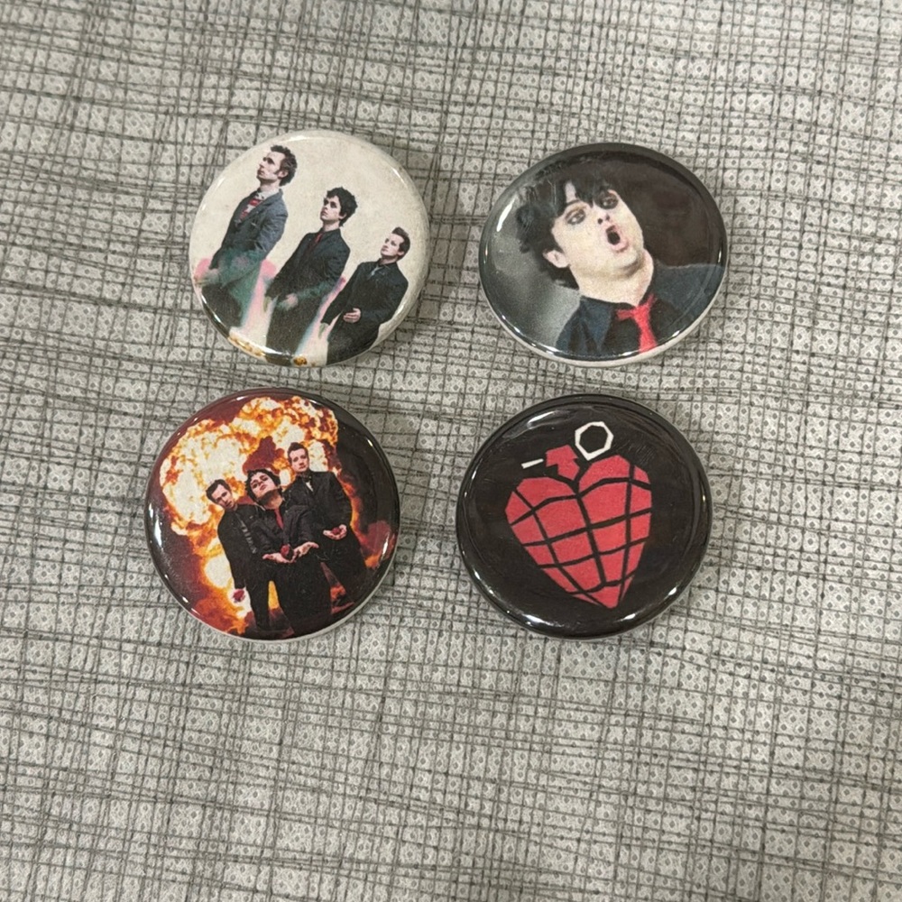 Green Day Pins. 🤘🏻